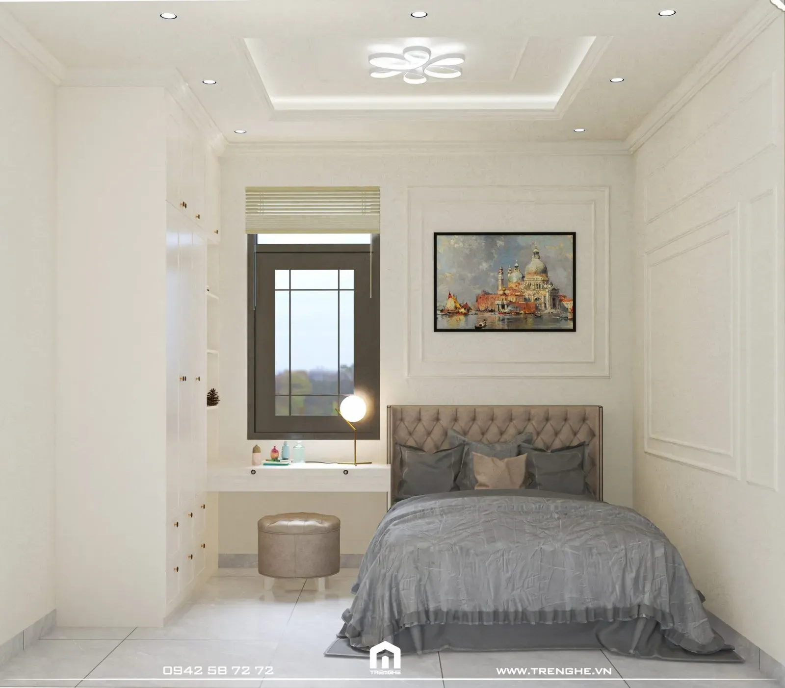H’ Villa | Biệt thự 2 tầng Tân cổ điển cho đại gia đình 3 thế hệ