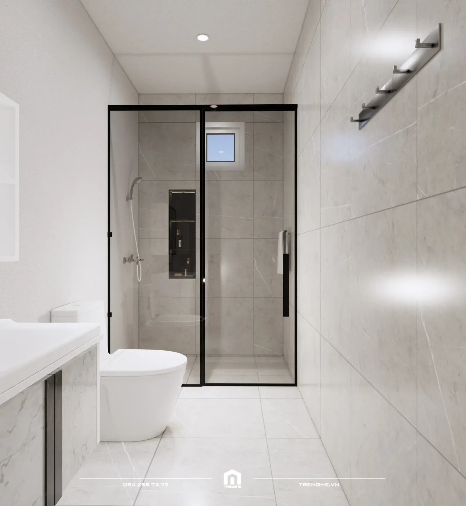 Biệt thự O’ Villa – Tổ ấm hiện đại, nơi cảm hứng được khởi nguồn – phòng vệ sinh, ảnh 14