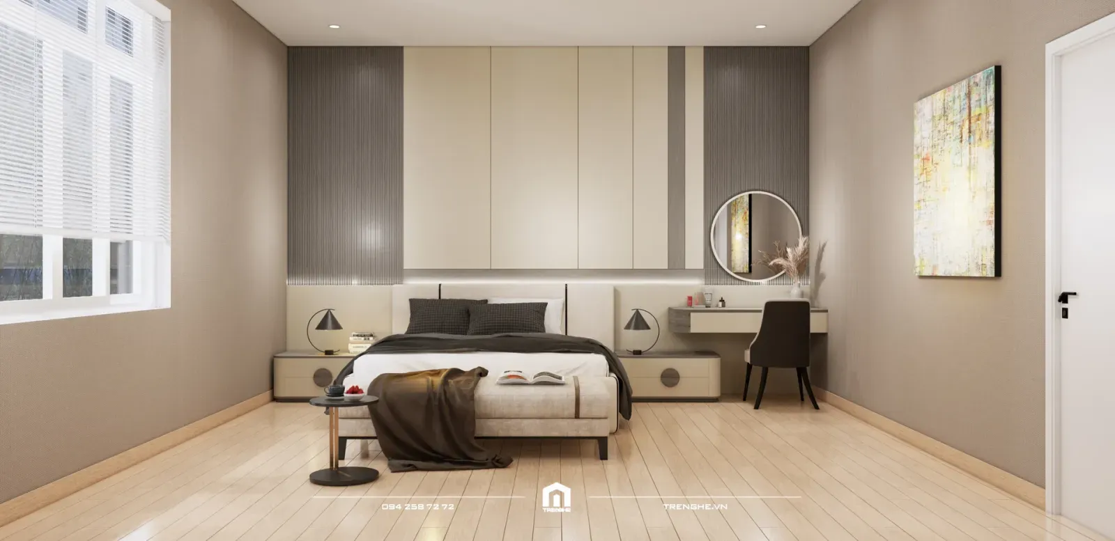 Biệt thự O’ Villa – Tổ ấm hiện đại, nơi cảm hứng được khởi nguồn – phòng ngủ master, ảnh 17