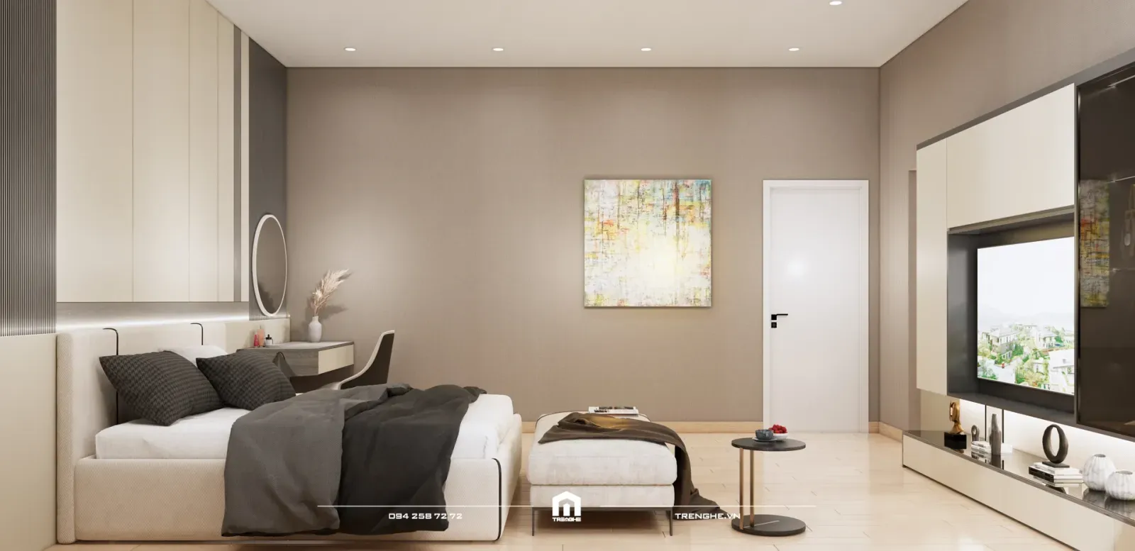 Biệt thự O’ Villa – Tổ ấm hiện đại, nơi cảm hứng được khởi nguồn – phòng ngủ master, ảnh 19