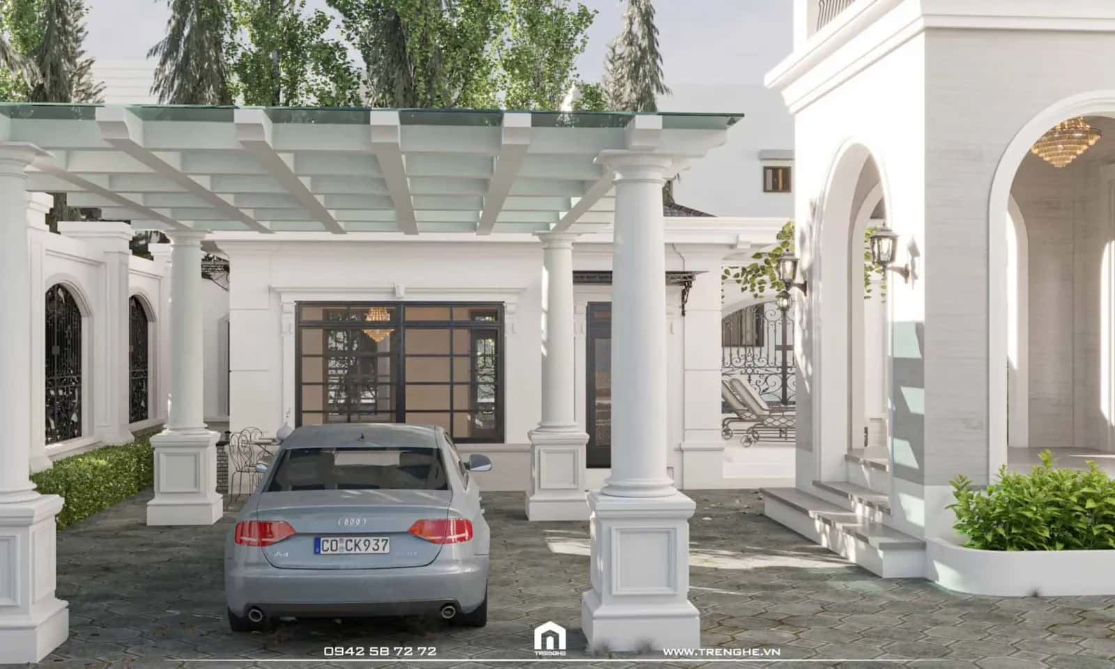 LA’ Villa | Biệt thự 3 tầng tân cổ điển nâng tầm không gian sống của gia chủ