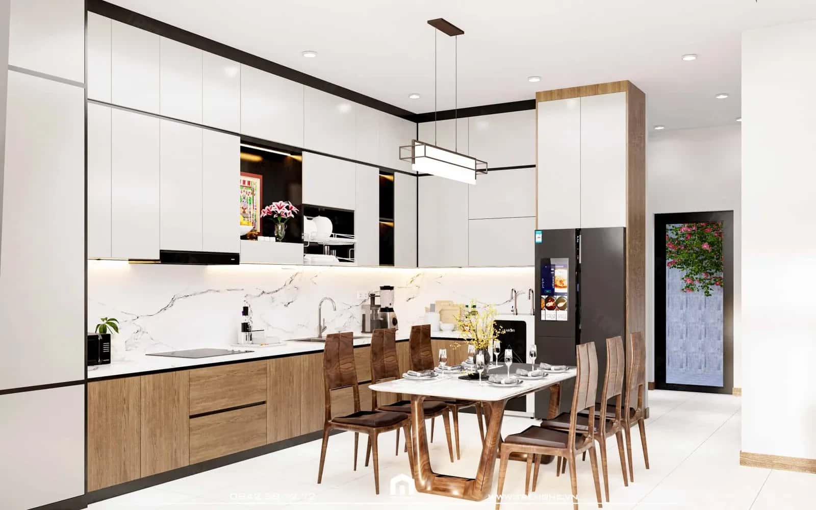 T’ House – Tận hưởng sức sống hiện đại qua mỗi góc nhìn nhà phố 3 tầng, ảnh 3