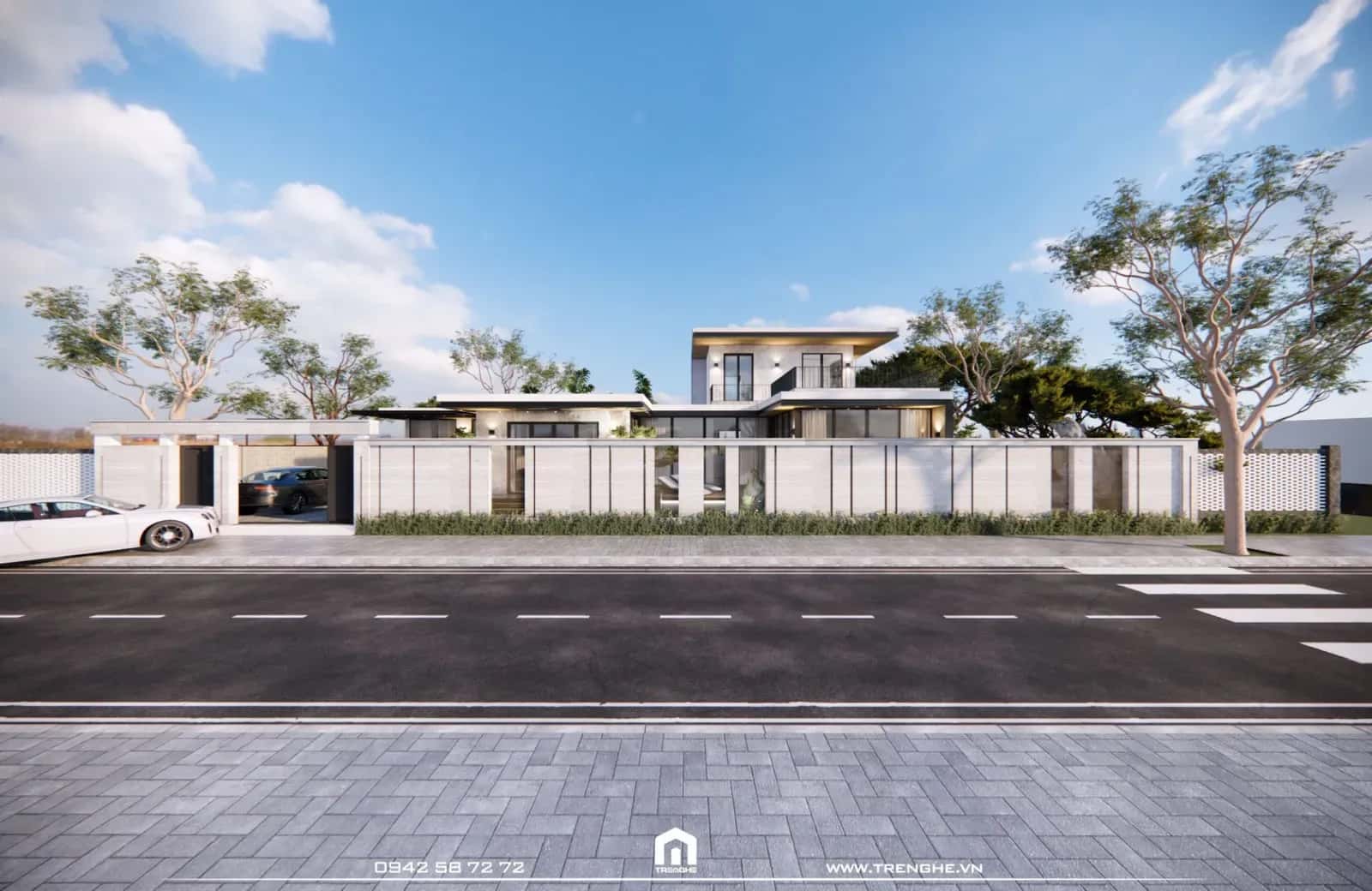 Phối cảnh dự án biệt thự N’ Villa