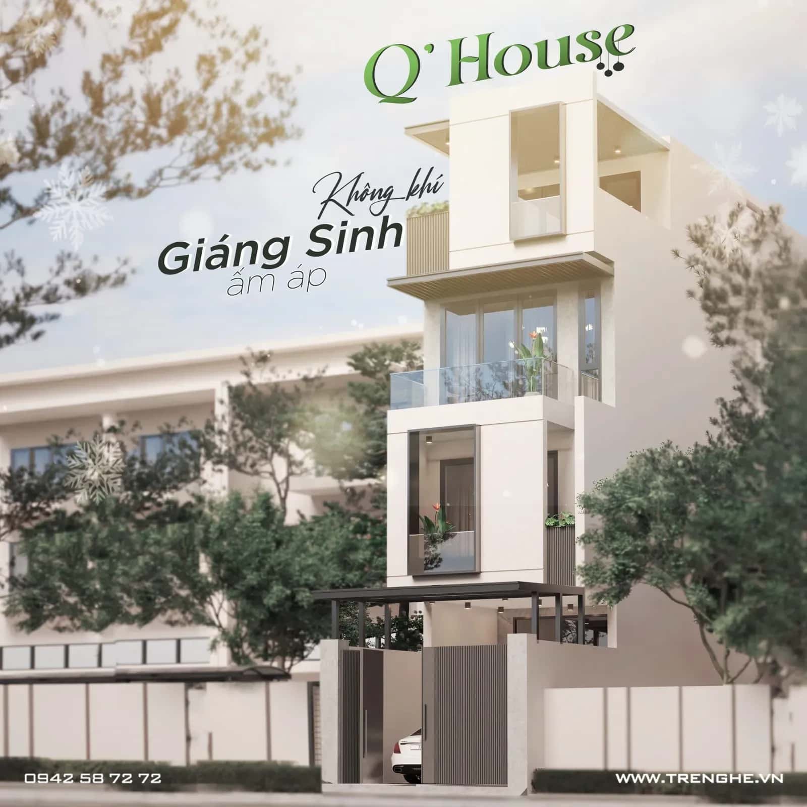 Q’ House thể hiện rõ nét tính cách hiện đại và trẻ trung của gia chủ