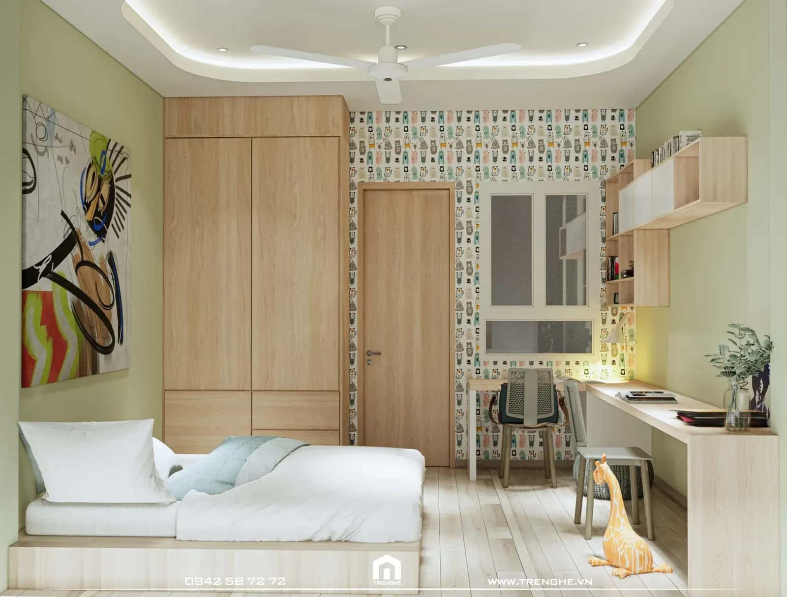 Phòng ngủ cho bé tại H’ House Vũng Tàu