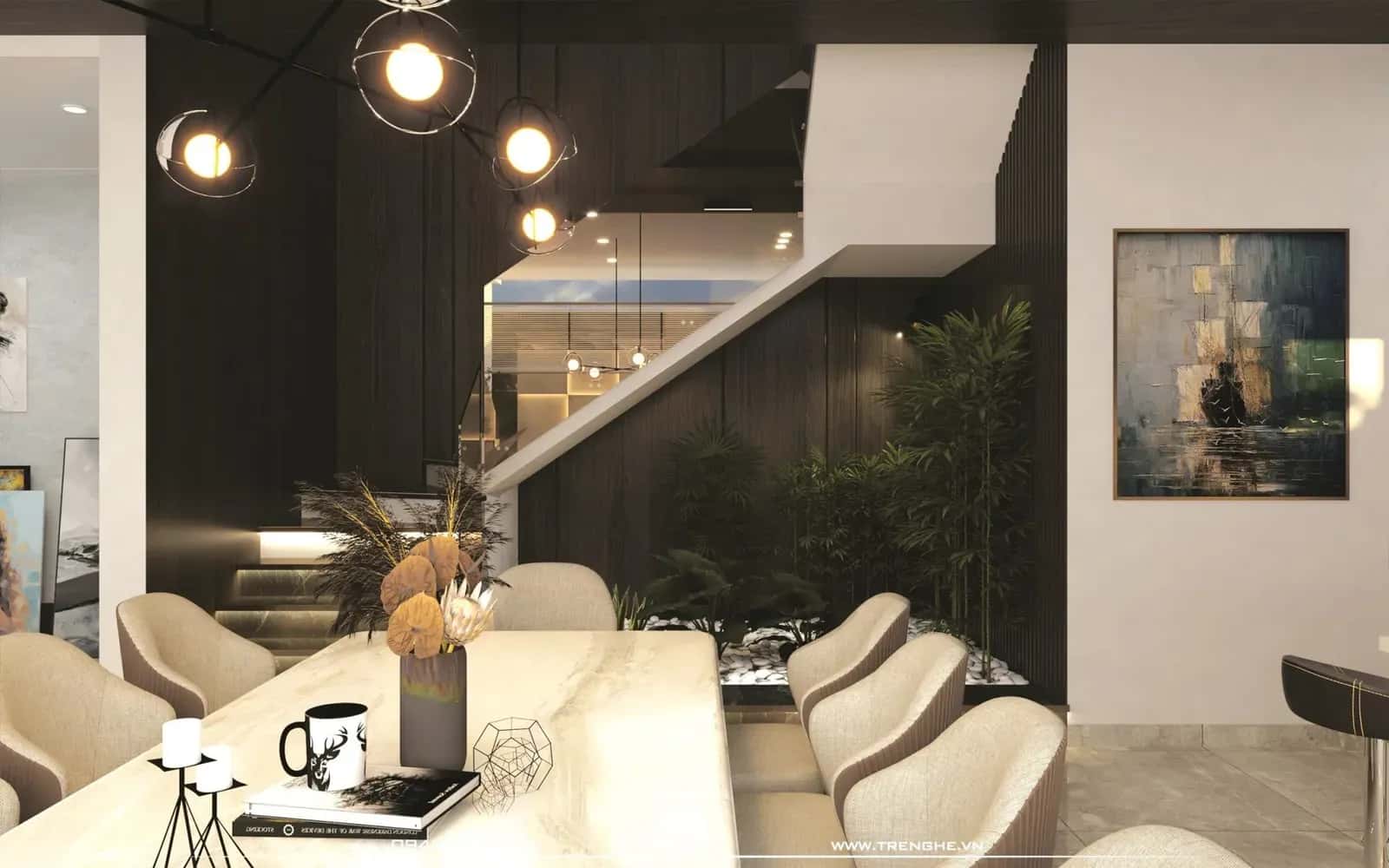 Tre Nghệ tăng diện tích mảng xanh cho không gian biệt thự H’ Villa