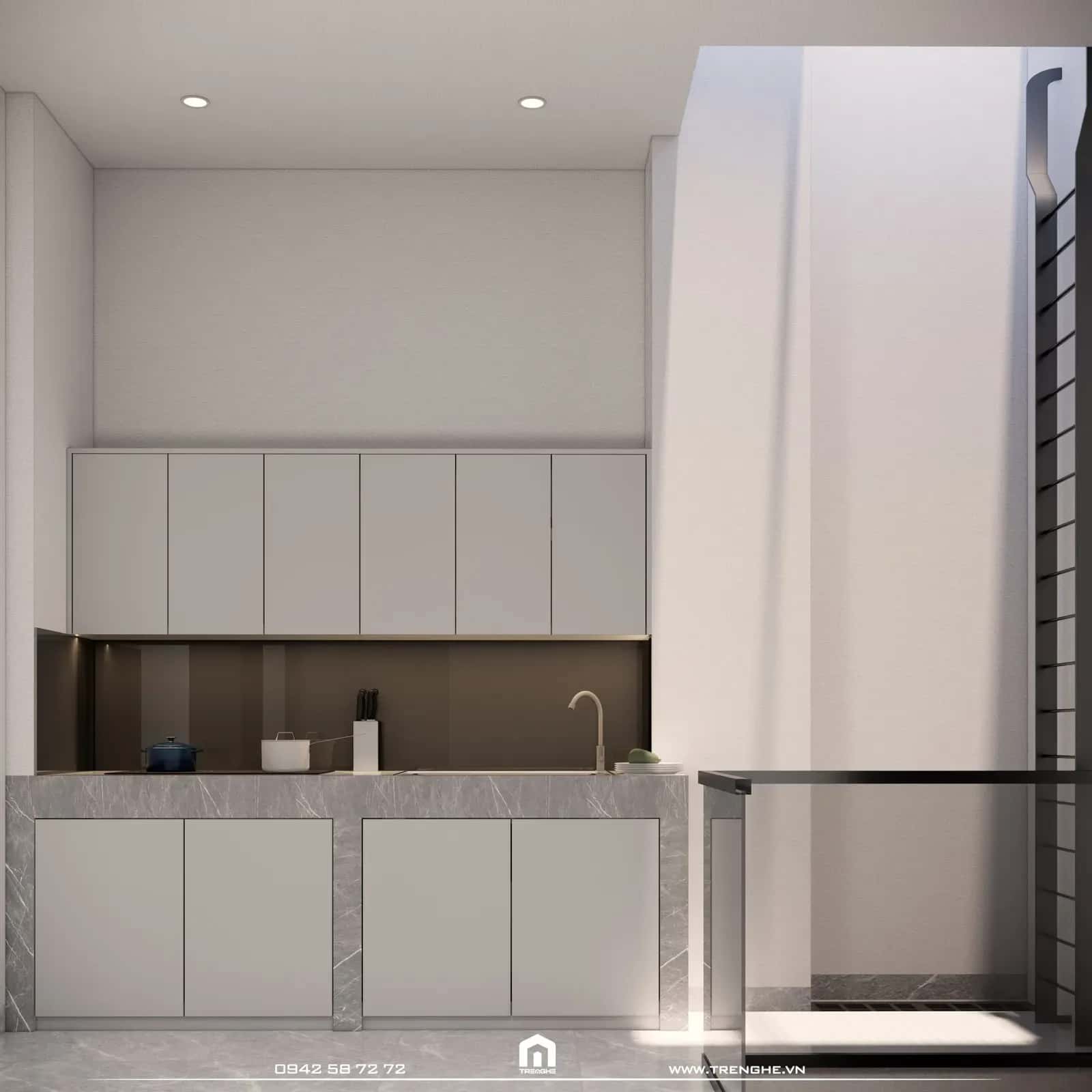 khu vực bếp nhỏ
