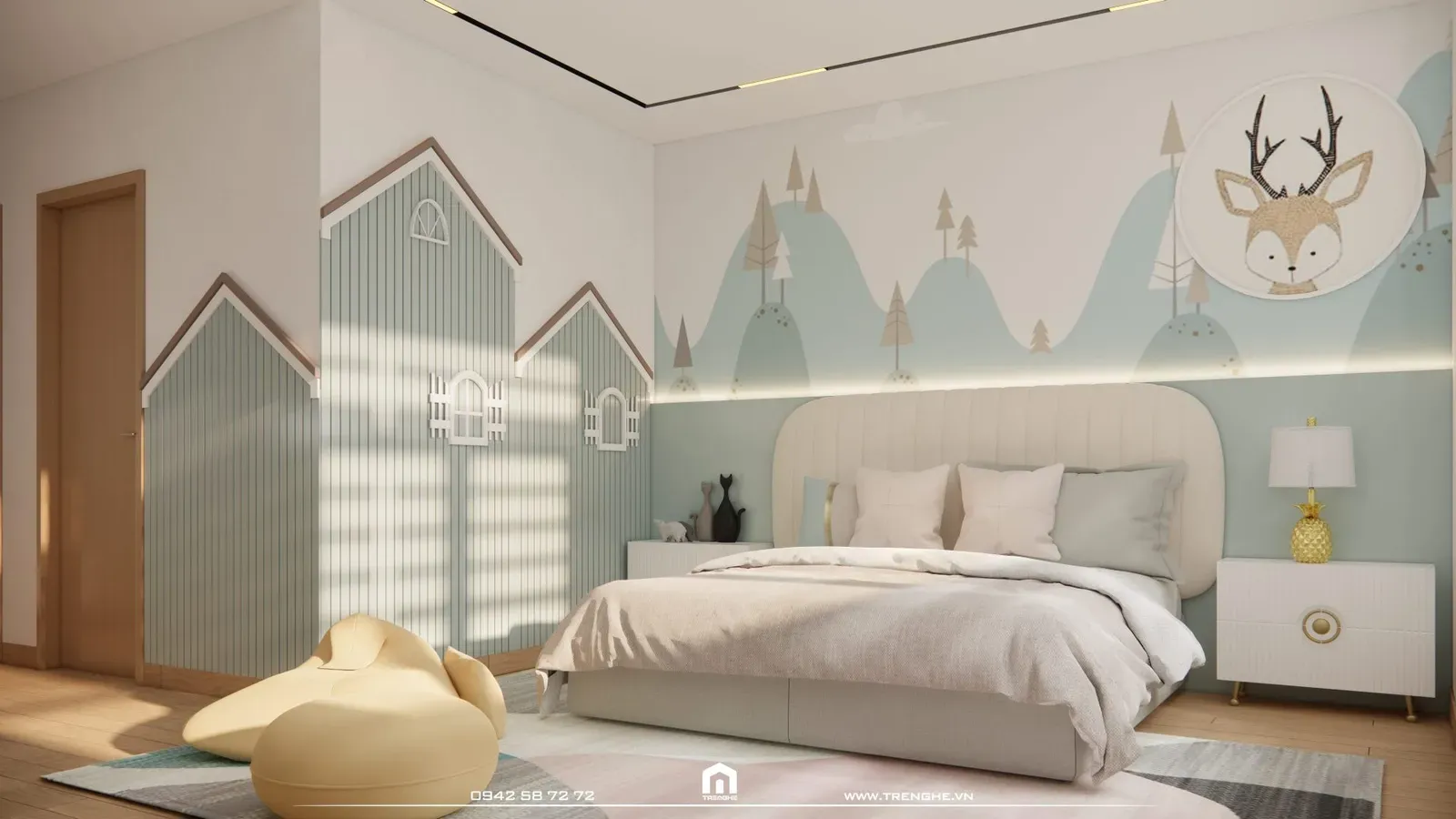 Q’ House – Không khí lễ hội Giáng Sinh ngập tràn không gian nhà phố 4 tầng, ảnh 30