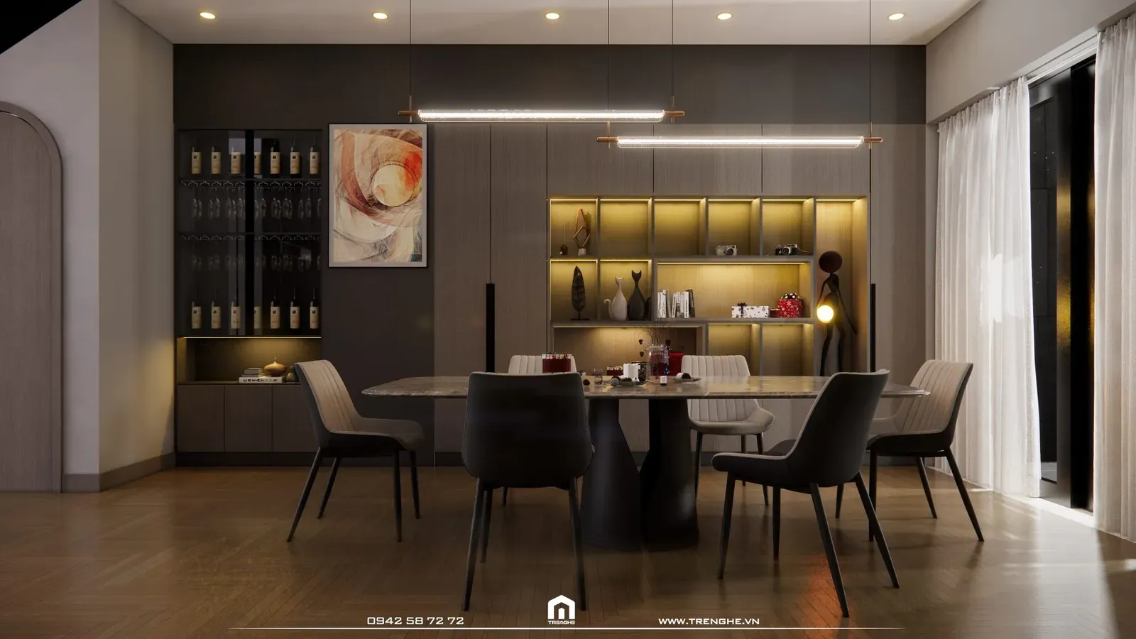 Q’ House – Không khí lễ hội Giáng Sinh ngập tràn không gian nhà phố 4 tầng, ảnh 5