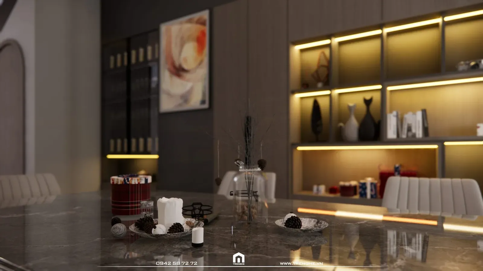 Q’ House – Không khí lễ hội Giáng Sinh ngập tràn không gian nhà phố 4 tầng, ảnh 11
