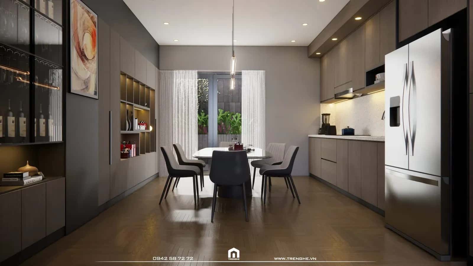 Q’ House – Không khí lễ hội Giáng Sinh ngập tràn không gian nhà phố 4 tầng, ảnh 13