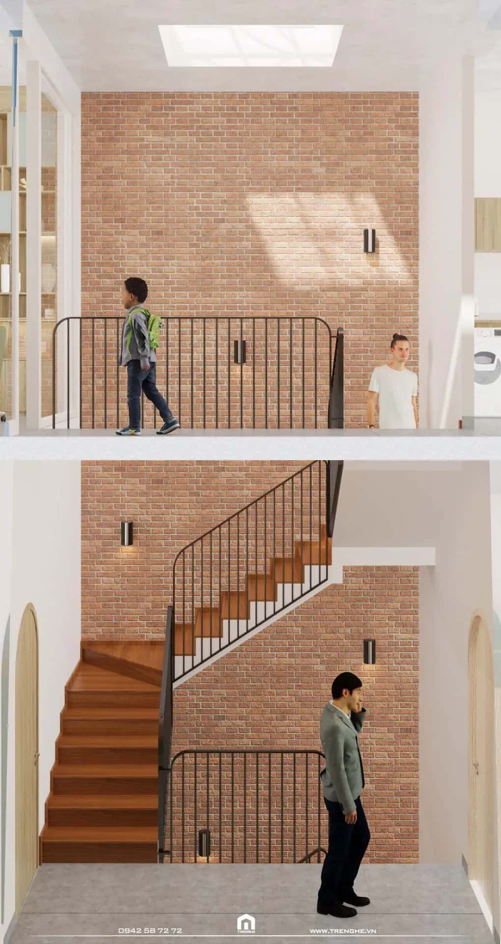 K’ House – Khám phá nhà phố 3 tầng sở hữu nét đẹp hiện đại mộc mạc giữa lòng thành phố, ảnh 16