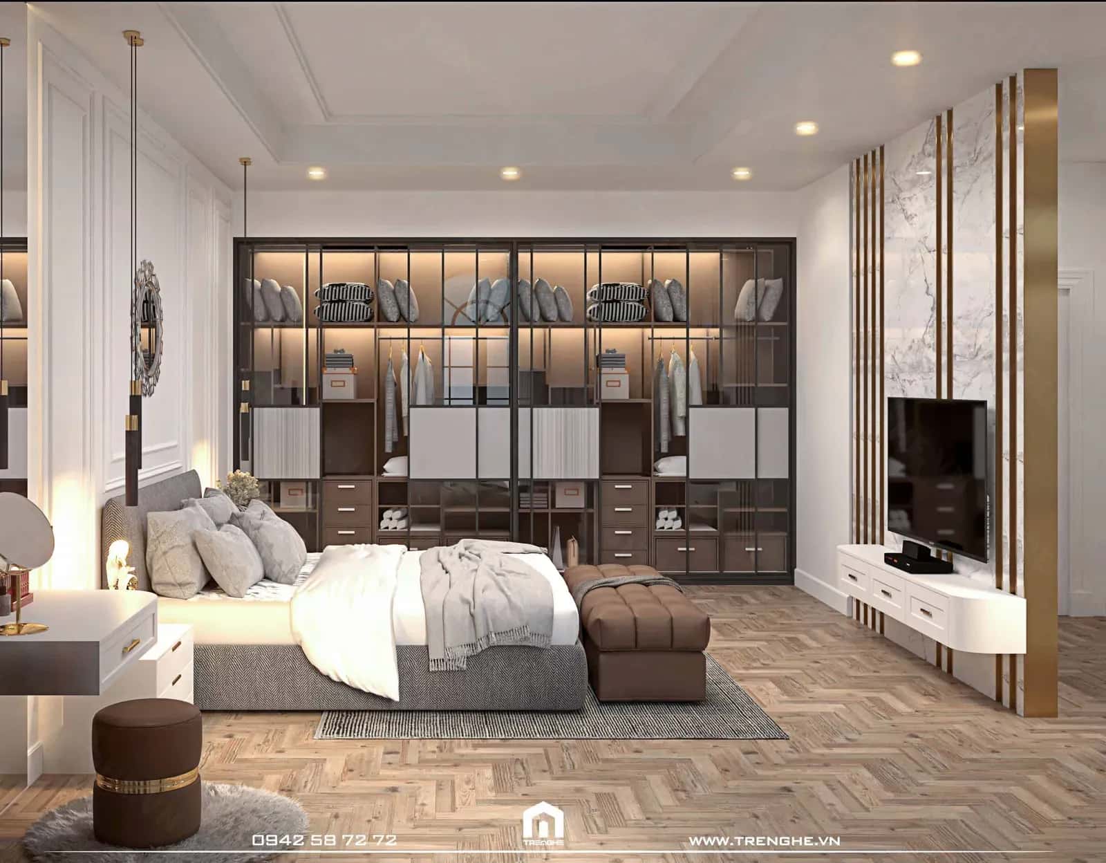 LA’ Villa – Biệt thự 3 tầng tân cổ điển nâng tầm không gian sống của gia chủ, ảnh 9