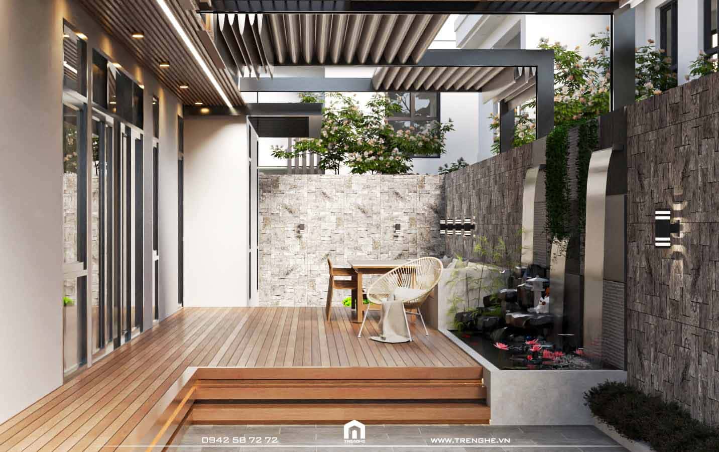V’ House – Không gian nhà phố vườn 2 tầng ngập tràn nắng và gió, ảnh 17
