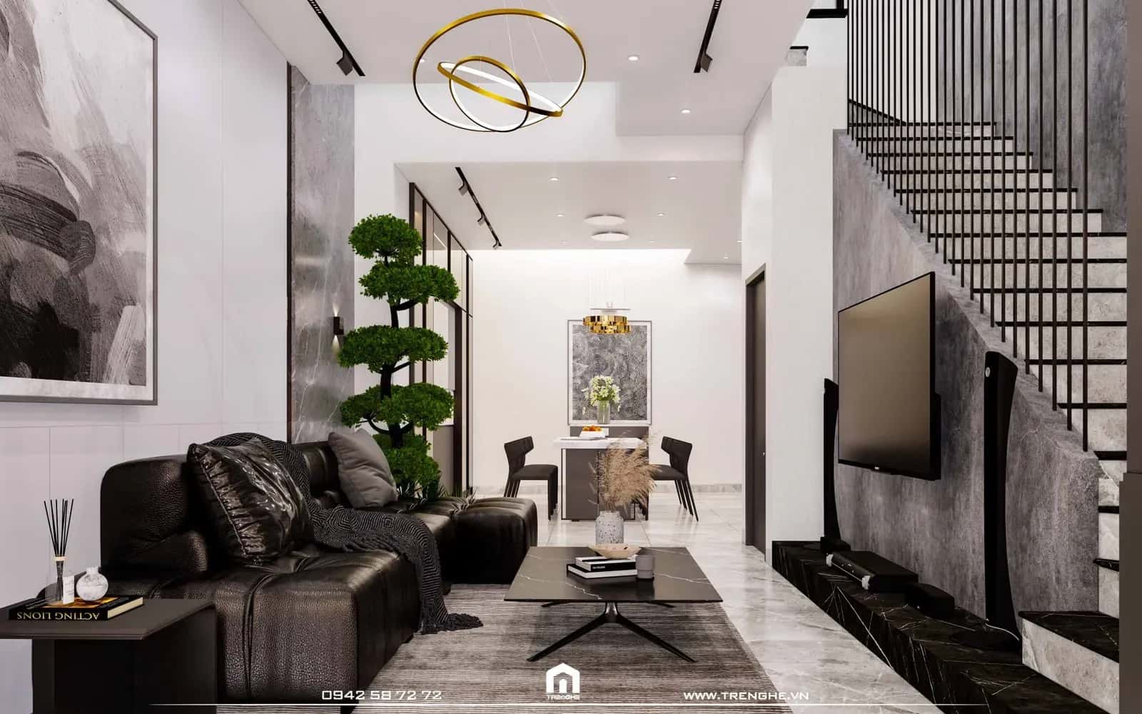 BA’ House – Khám phá nét đẹp mạnh mẽ, sắc sảo của không gian nhà phố hiện đại, ảnh 1