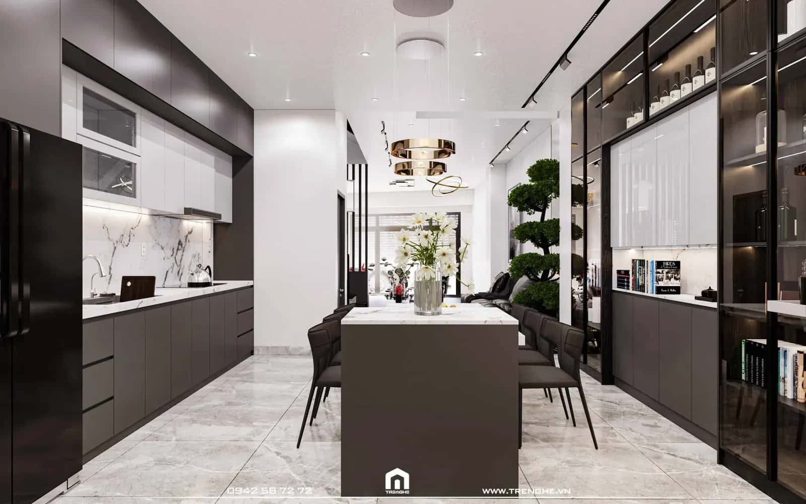 BA’ House – Khám phá nét đẹp mạnh mẽ, sắc sảo của không gian nhà phố hiện đại, ảnh 10