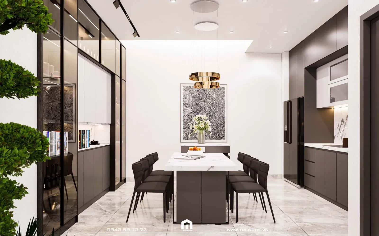 BA’ House – Khám phá nét đẹp mạnh mẽ, sắc sảo của không gian nhà phố hiện đại, ảnh 11