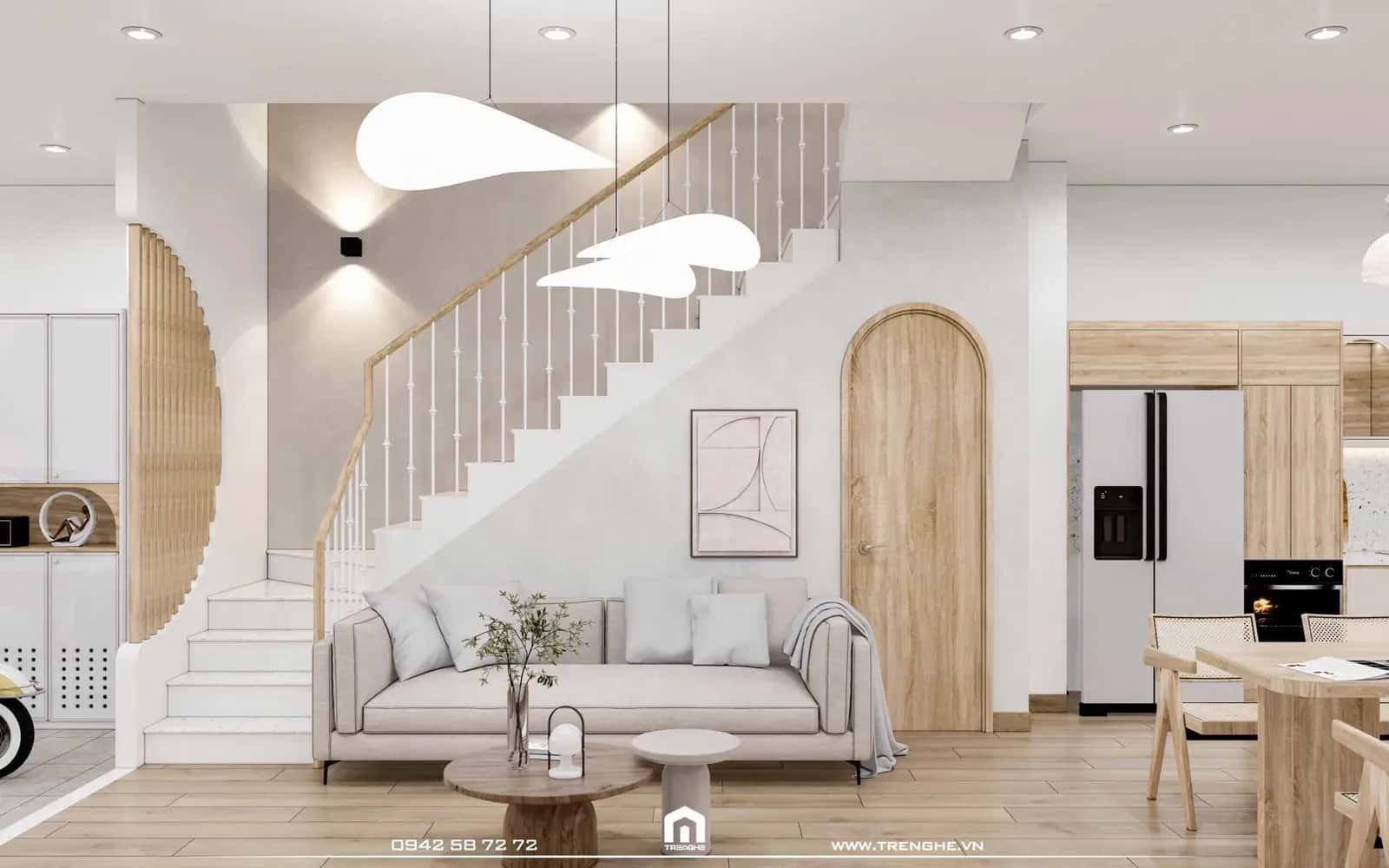 T’ House – Nhà phố 3 tầng mang nét đẹp bình yên giữa lòng thành phố, ảnh 10