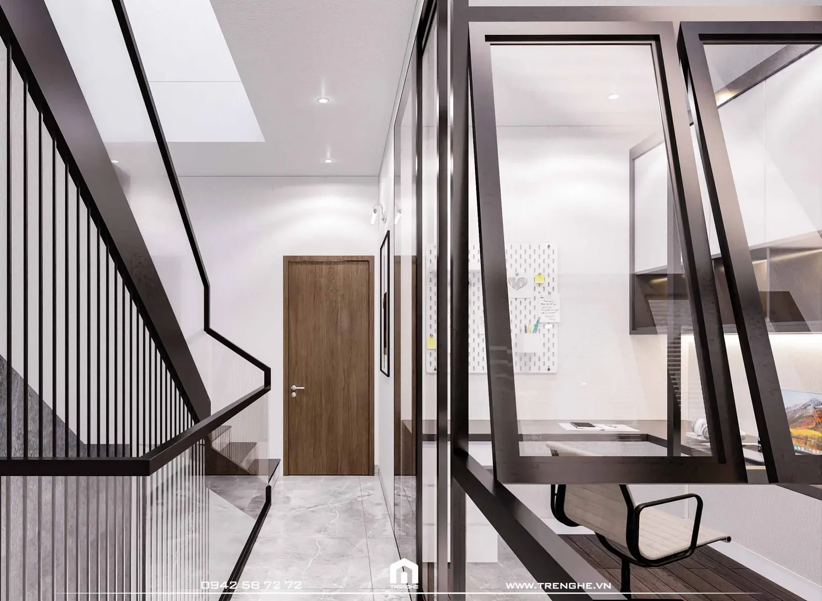 BA’ House – Khám phá nét đẹp mạnh mẽ, sắc sảo của không gian nhà phố hiện đại, ảnh 17