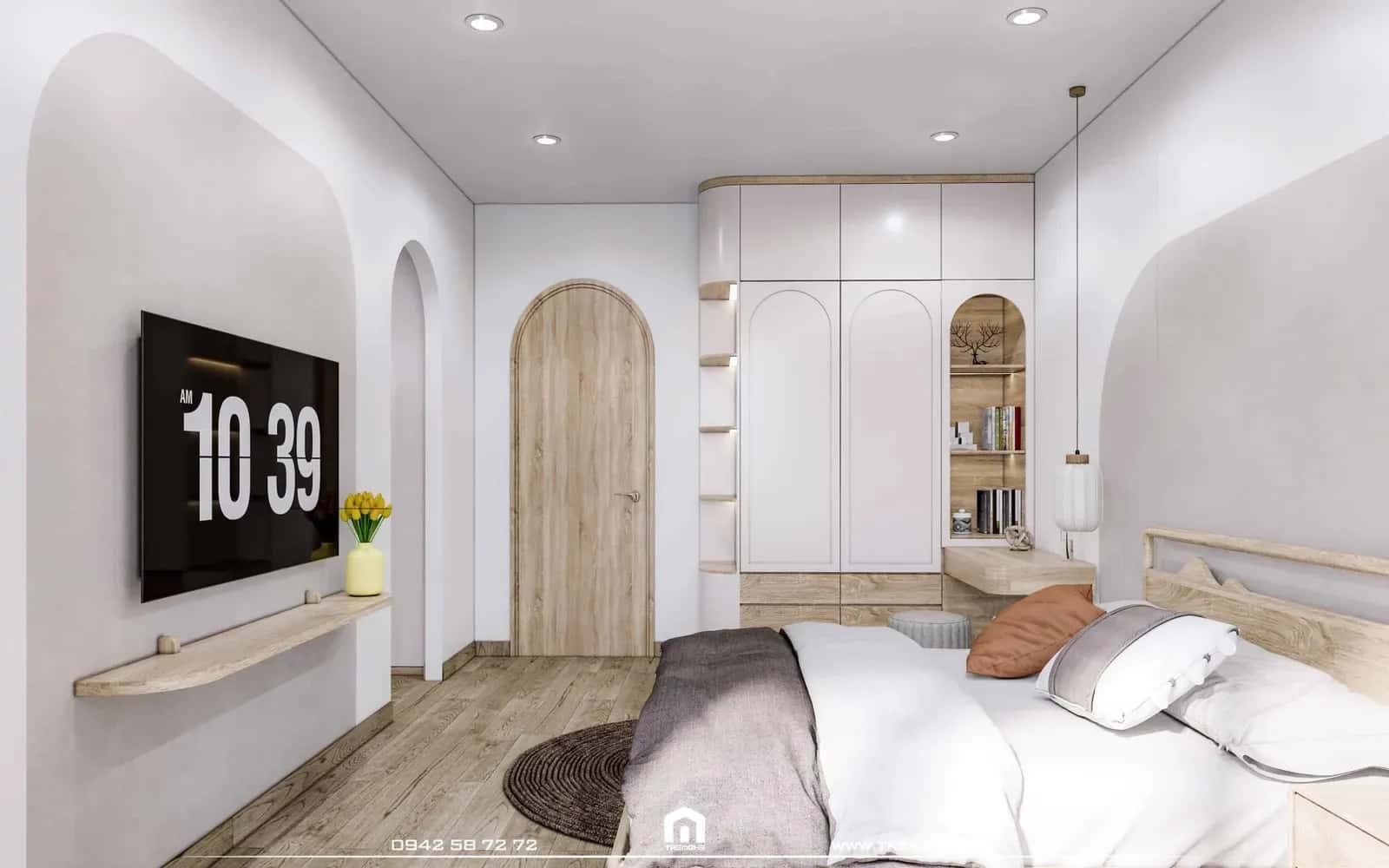 T’ House – Nhà phố 3 tầng mang nét đẹp bình yên giữa lòng thành phố, ảnh 15