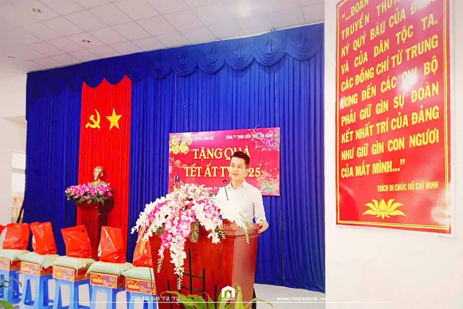 Ban lãnh đạo Tre Nghệ - Ông Đặng Văn Đạo chia sẻ về chương trình với bà con