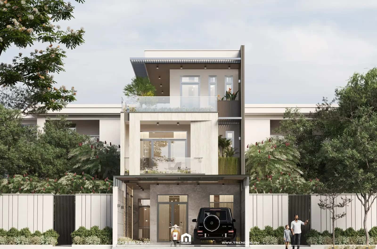 B’ House – Nhà phố 3 tầng sở hữu vẻ đẹp hiện đại giữa nhịp sống tấp nập, ảnh 2