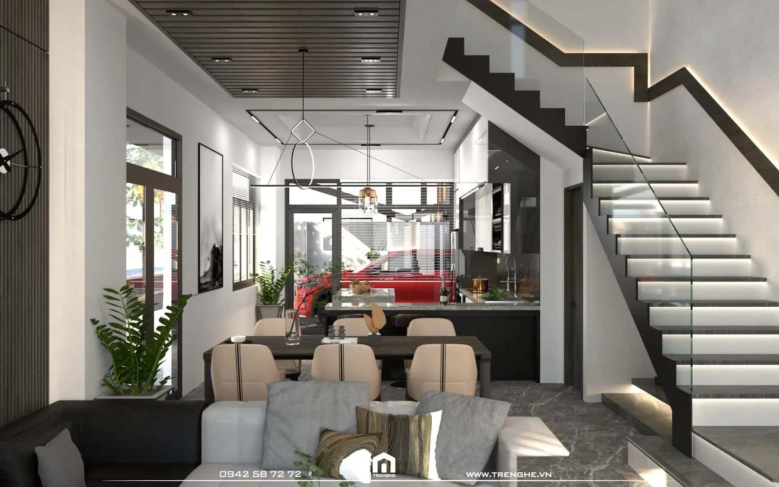 H’ House – Nhà phố góc 2 mặt tiền hiện đại và tiện nghi, ảnh 7