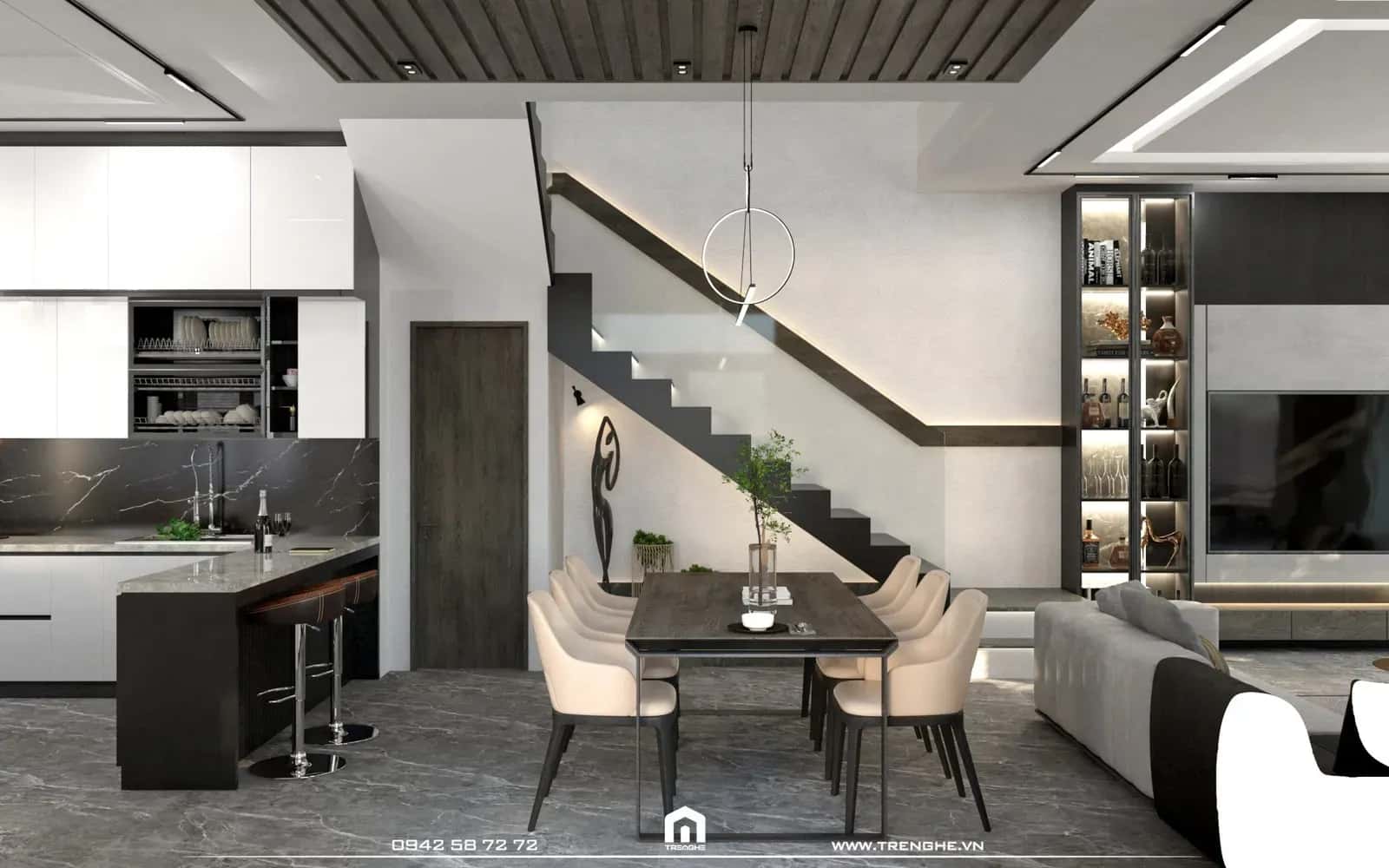 H’ House – Nhà phố góc 2 mặt tiền hiện đại và tiện nghi, ảnh 14