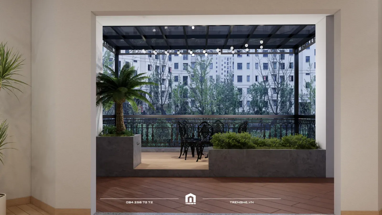 Biệt thự O’ Villa – Tổ ấm hiện đại, nơi cảm hứng được khởi nguồn – ban công, ảnh 1