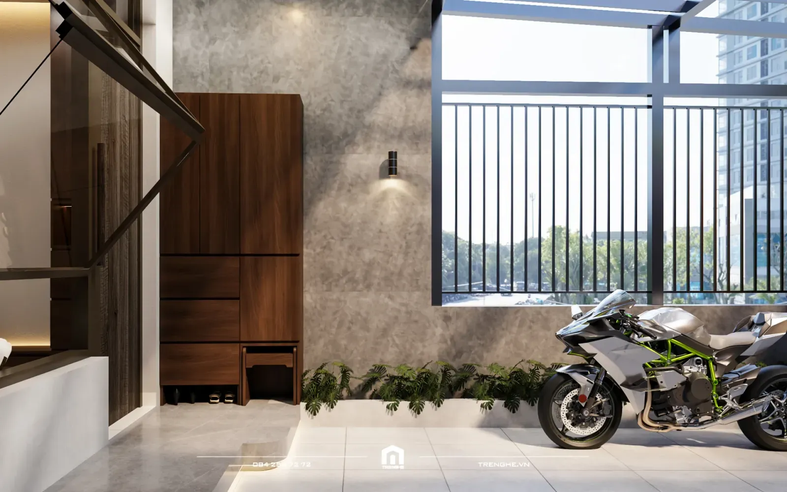 Nhà phố TH’ House – Mở rộng không gian, kết nối tâm hồn – sân vườn, ảnh 2
