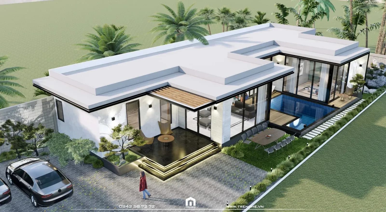 Nhà vườn sở hữu vẻ đẹp thân thiện với thiên nhiên