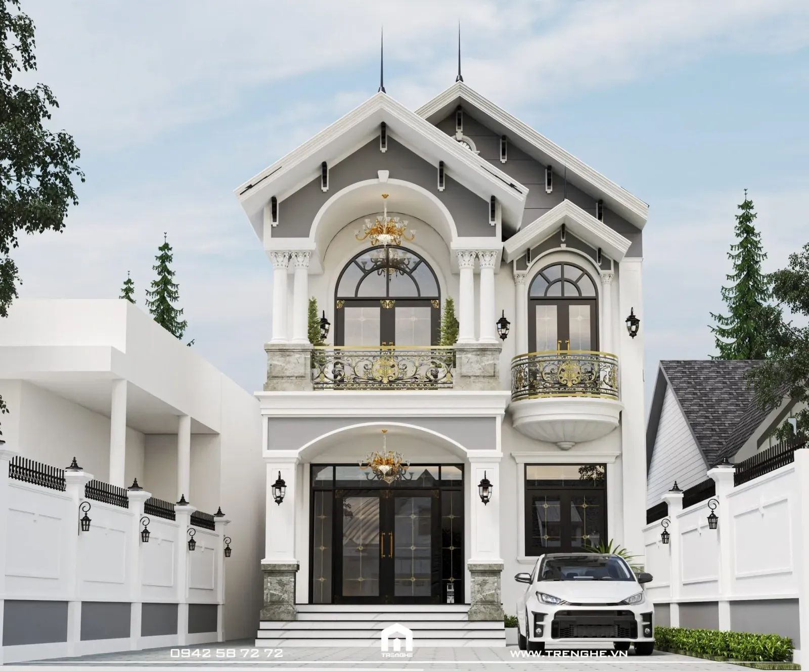 Top 30 mẫu nhà vườn mái Thái độc đáo hiện nay