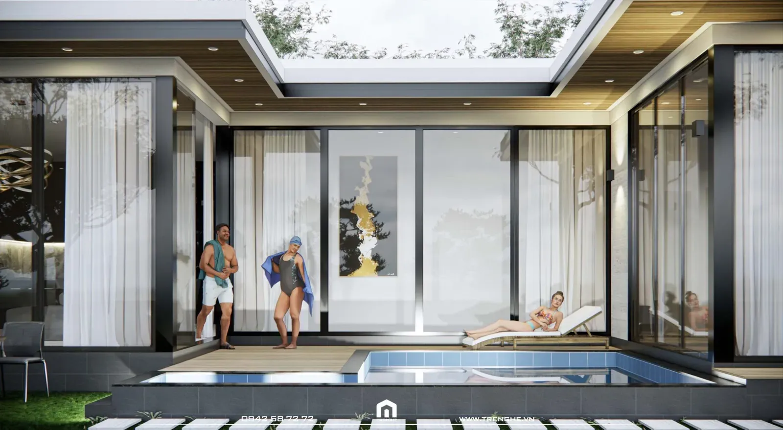 T’ House | Biệt thự vườn chốn trở về bình yên