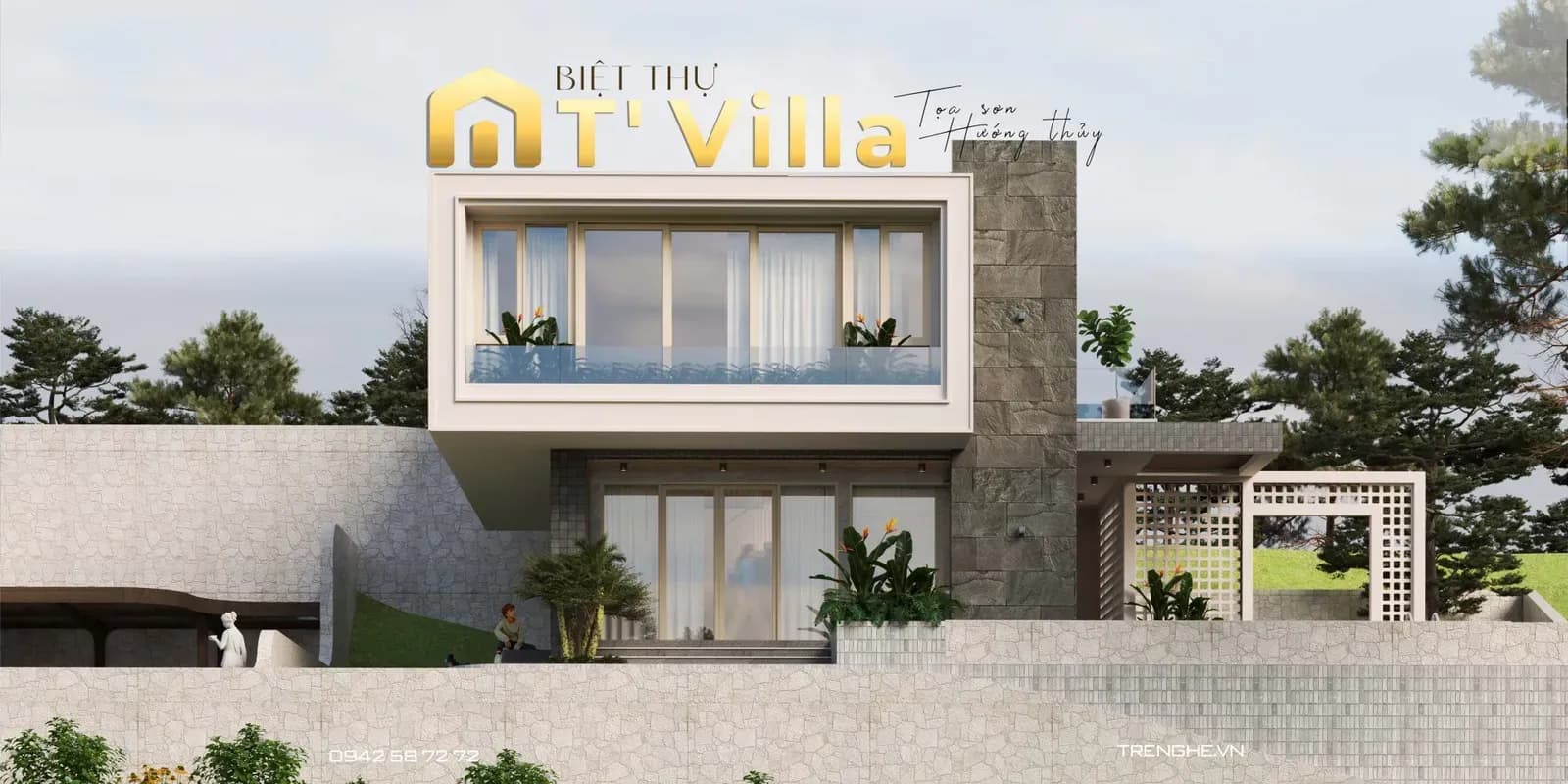 Biệt thự T’ Villa với thiết kế hiện đại và sang trọng