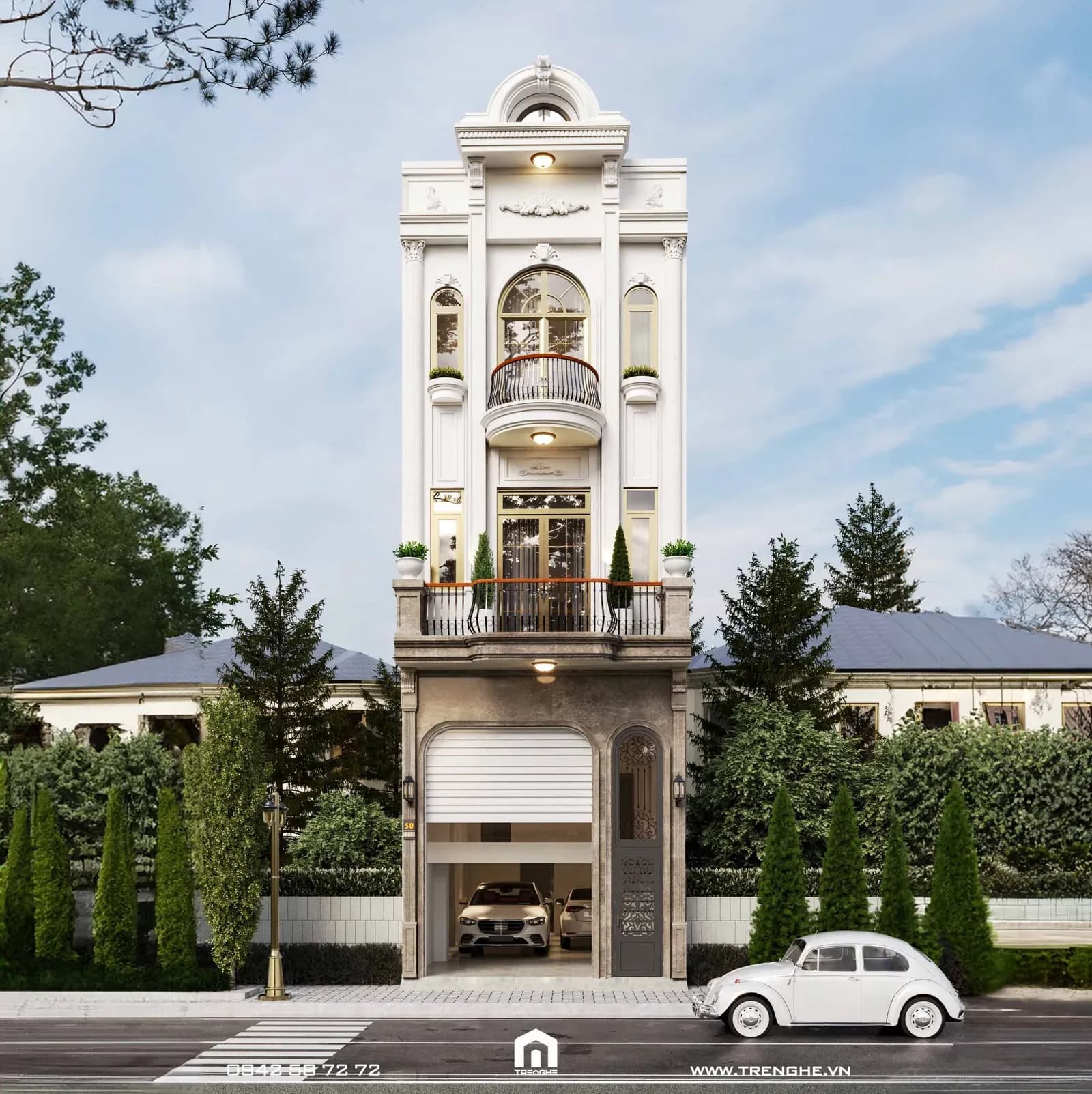 Phối cảnh nhà phố H’ House Vũng Tàu