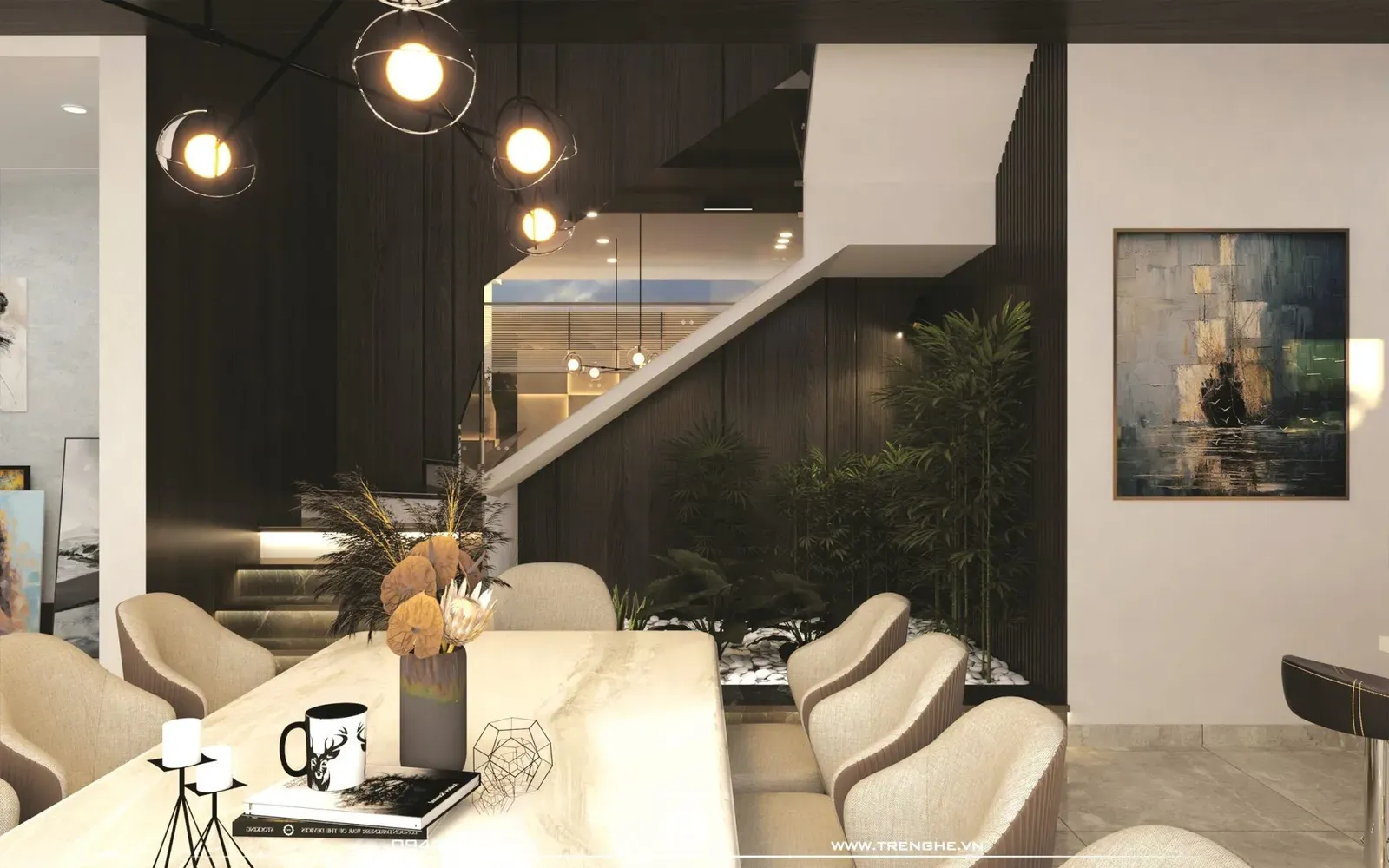 Tre Nghệ tăng diện tích mảng xanh cho không gian biệt thự H’ Villa