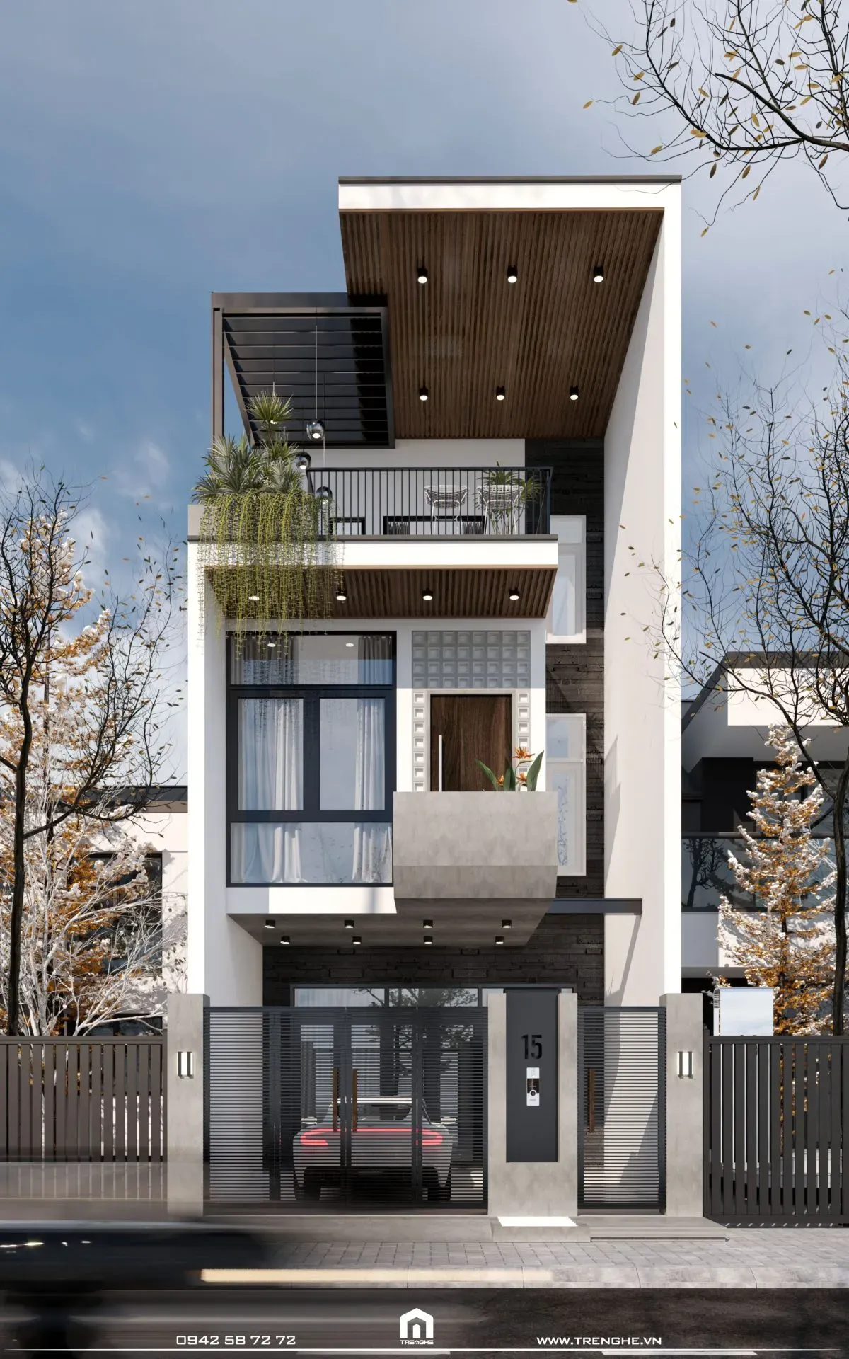 Phối cảnh nhà phố L’ House Vũng Tàu