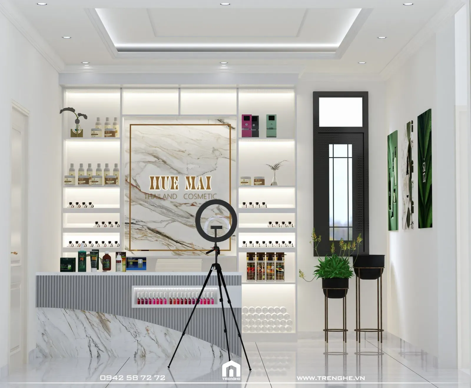 Phòng livestream tại biệt thự H’ Villa Châu Đức
