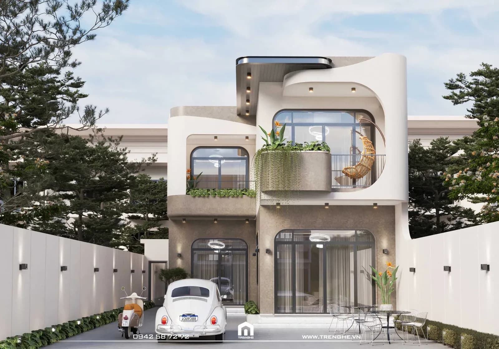 T’ House – Nhà phố 2 tầng sở hữu nét đẹp nhẹ nhàng, thanh lịch giữa lòng thành phố