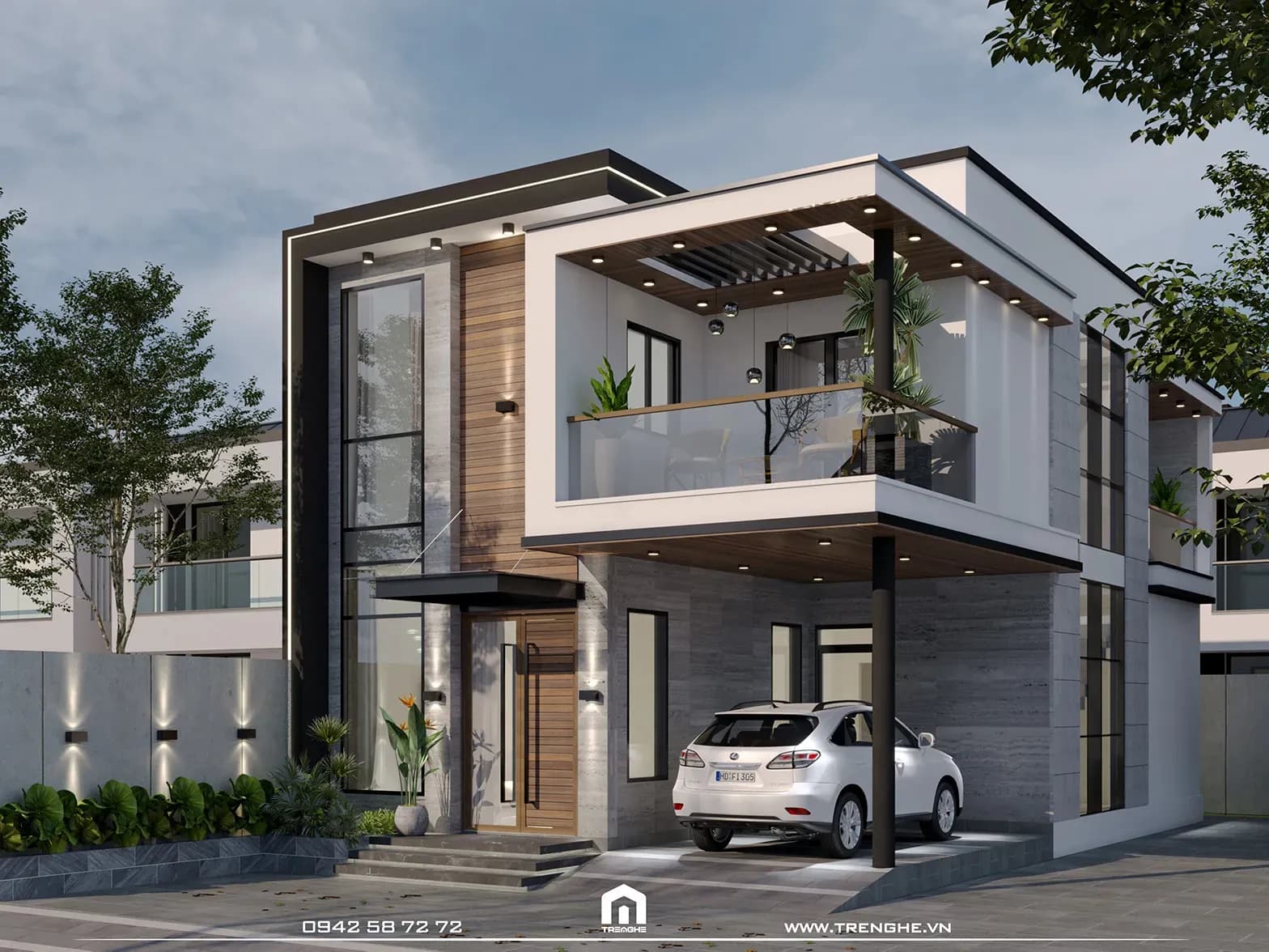 Phối cảnh tổng thể dự án nhà phố N’ House