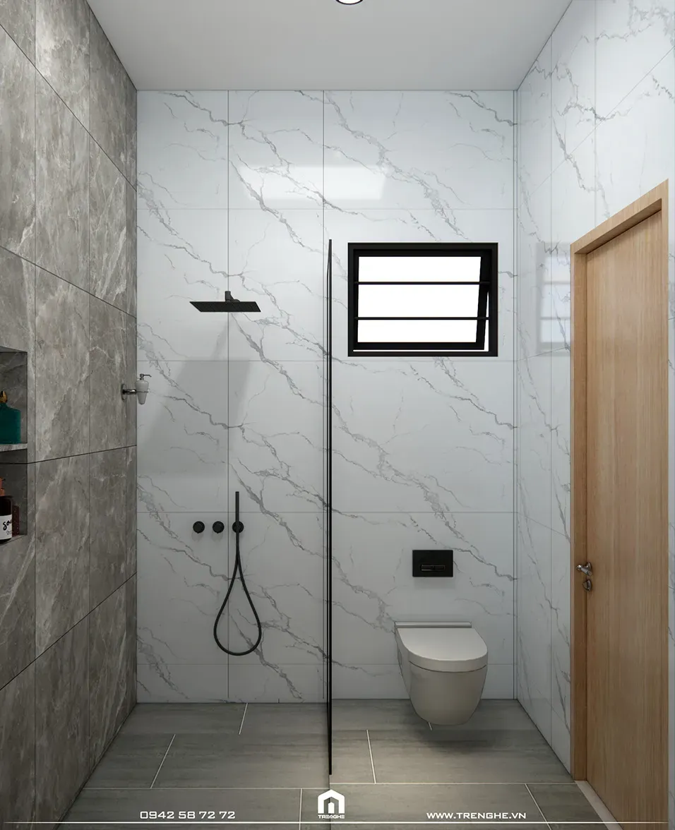 Hệ sen vòi âm tường hiện đại tại N’ House