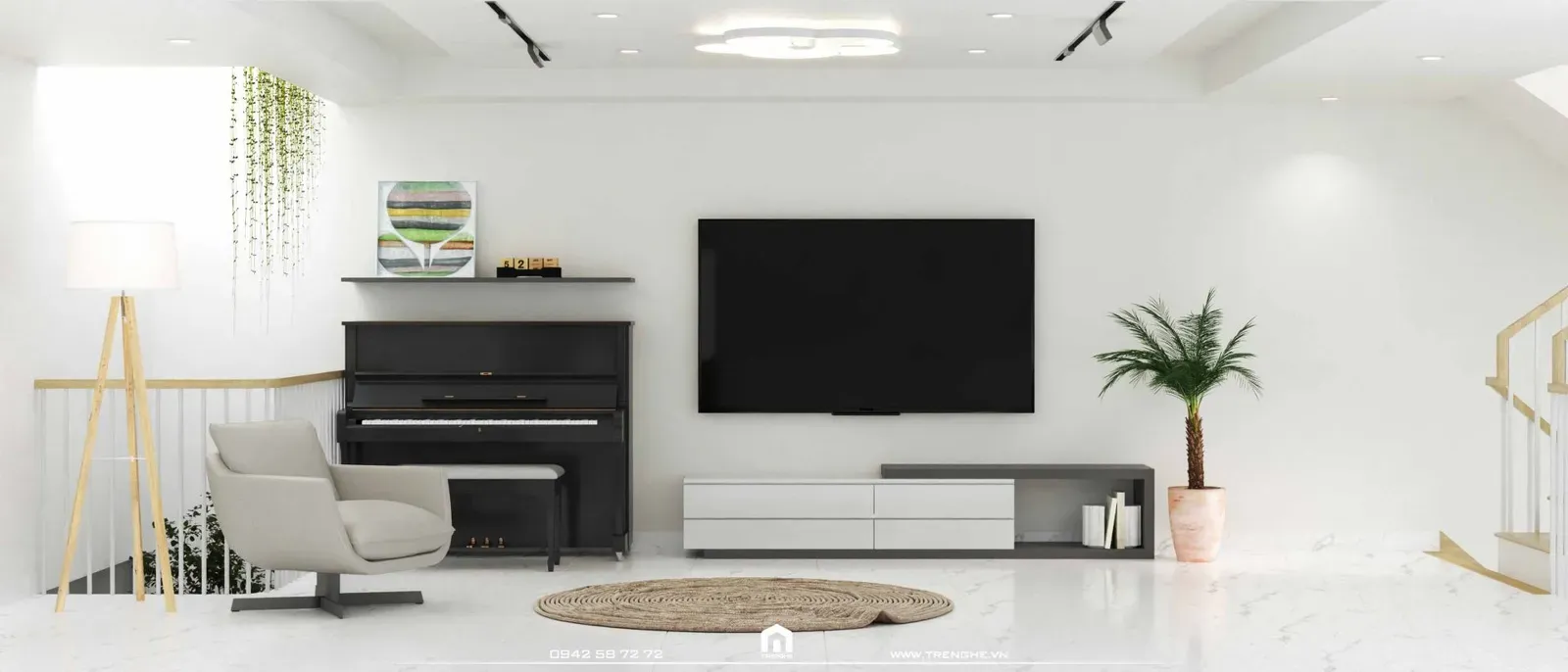 Trang thiết bị tiện nghi tại nhà phố T’ House
