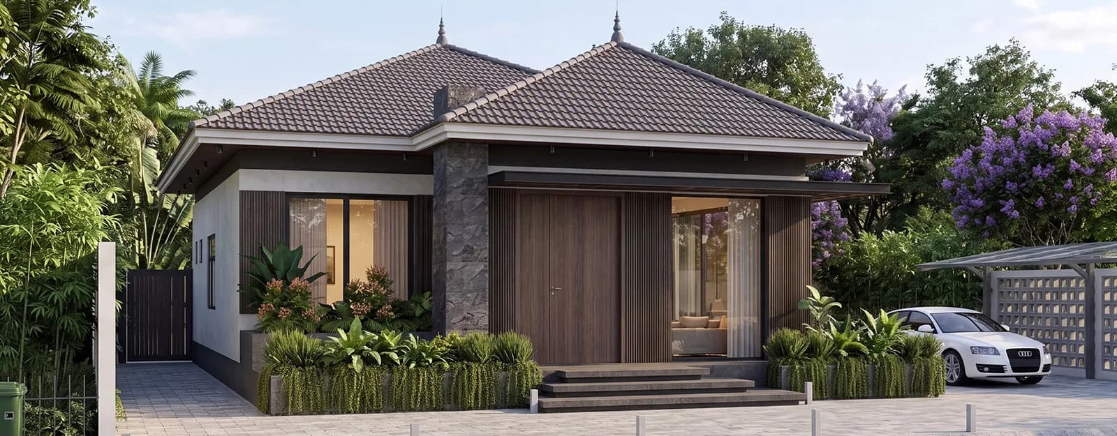 Nhà vườn do Tre Nghệ thiết kế 