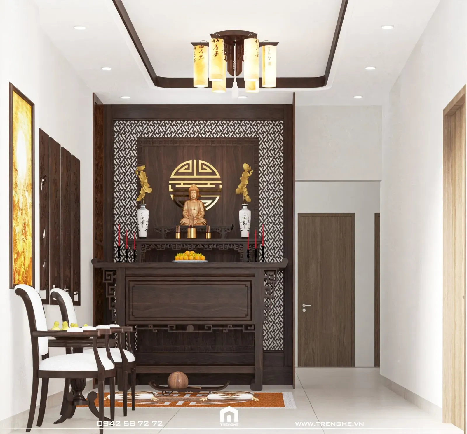 Hướng bàn thờ, phòng thờ hợp phong thủy