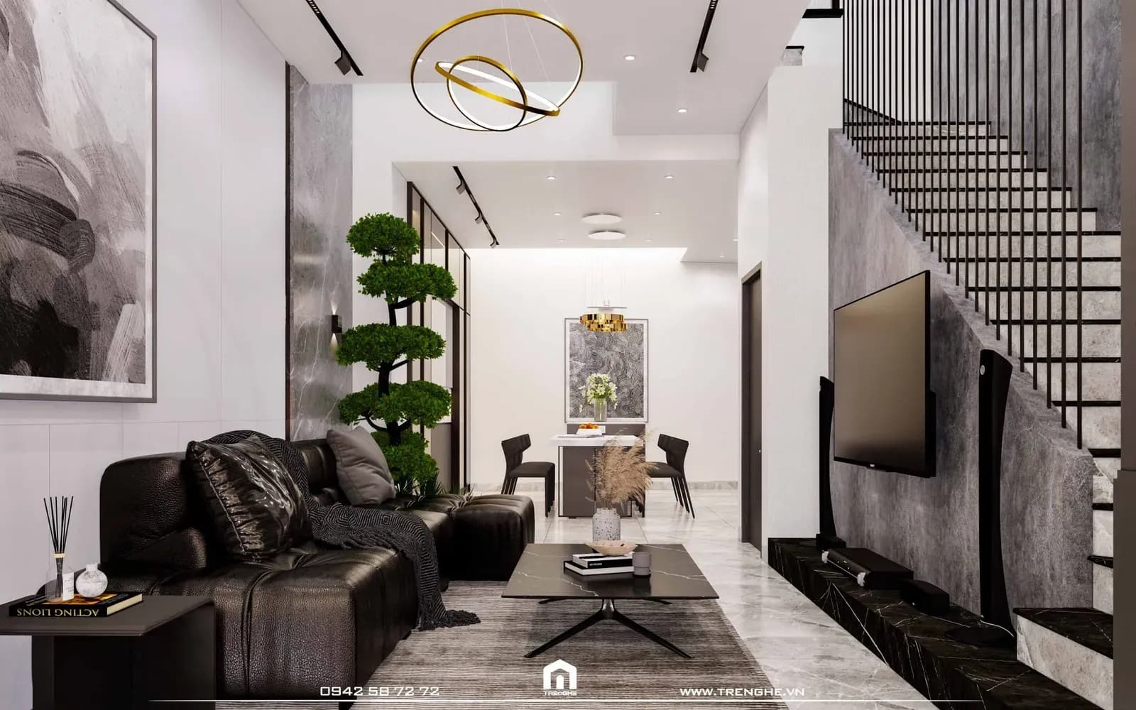 BA’ House – Khám phá nét đẹp mạnh mẽ, sắc sảo của không gian nhà phố hiện đại, ảnh 1