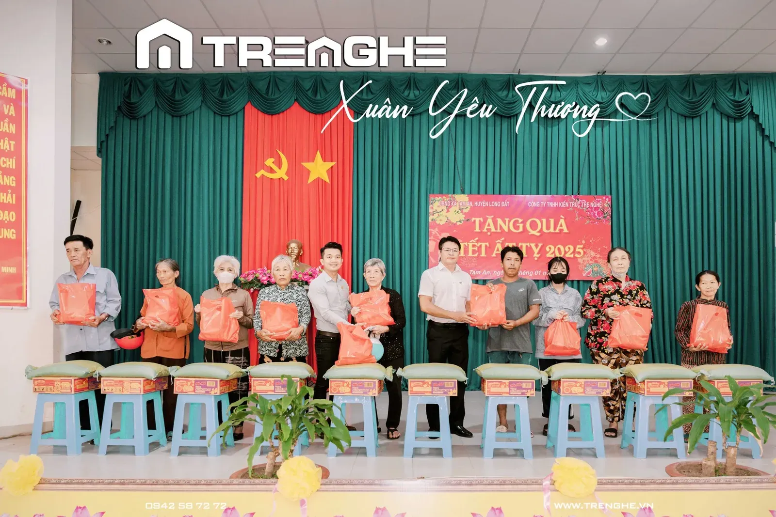Tre Nghệ trao yêu thương nhân dịp Xuân Ất Tỵ 2025