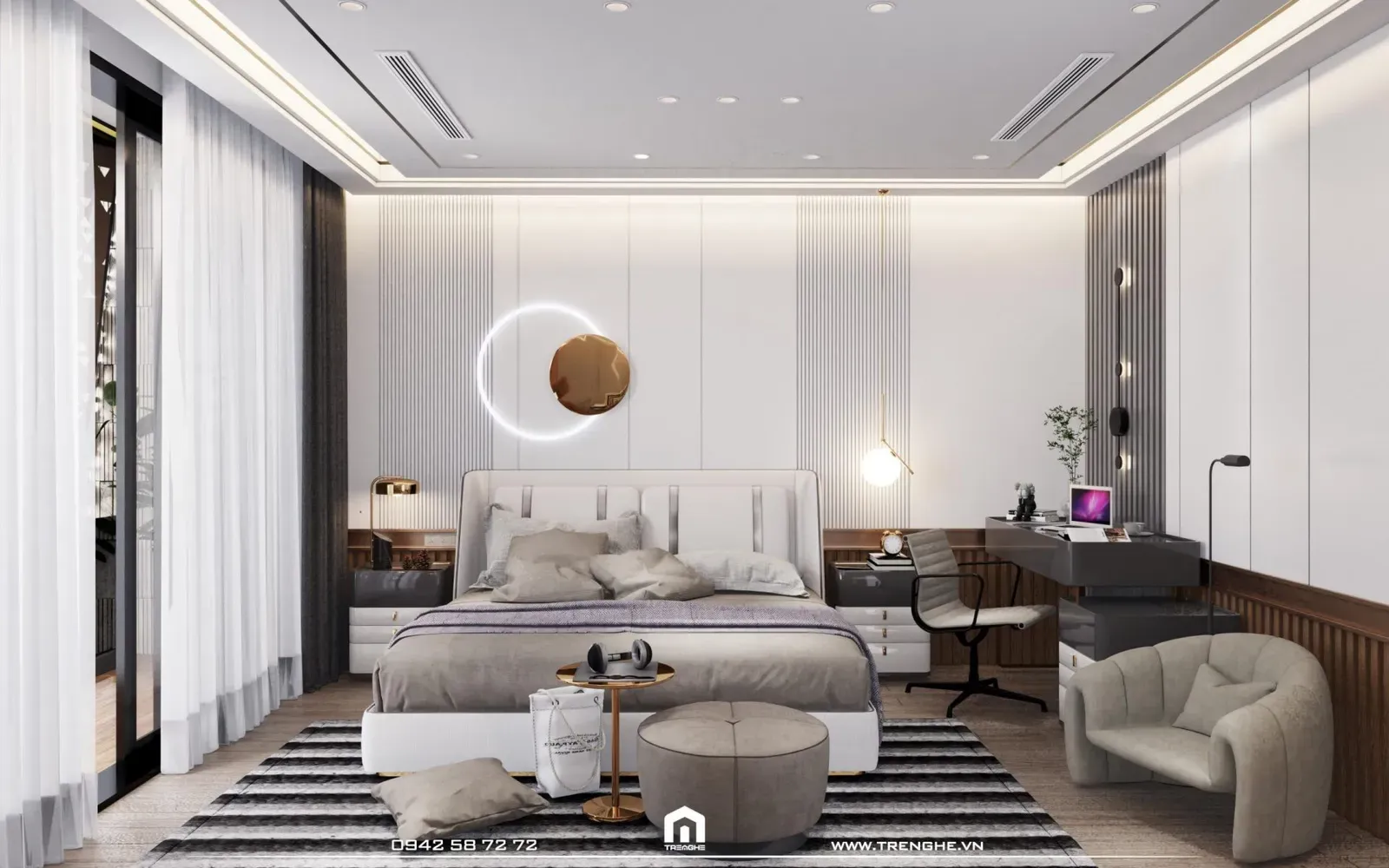 Sử dụng gỗ làm vật liệu ốp tường
