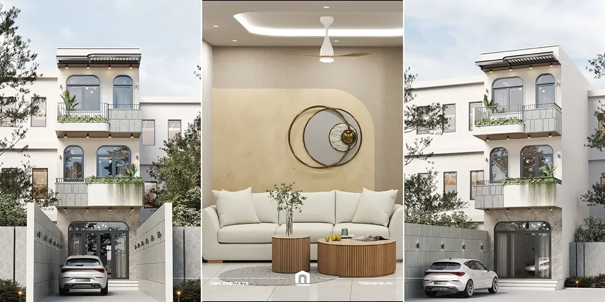 Nhà phố DH’ House - Không gian sống hiện đại tích hợp văn phòng tại gia đẳng cấp