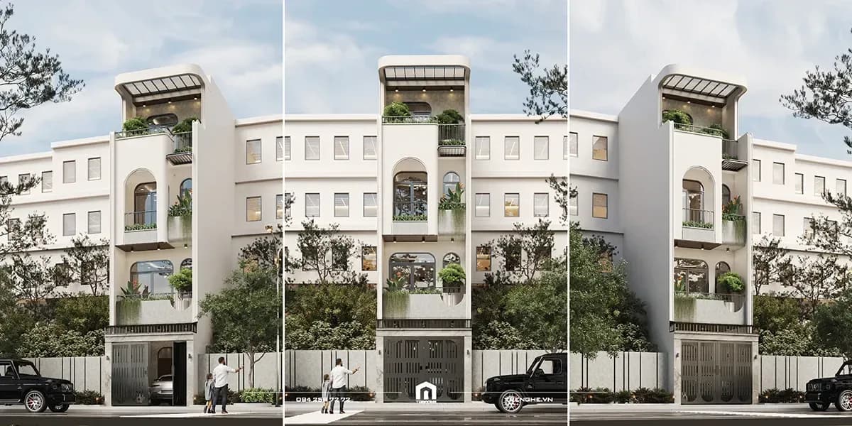 Nhà phố KS’ House: Dấu ấn kiến trúc hiện đại trên quỹ đất hơn 69m²