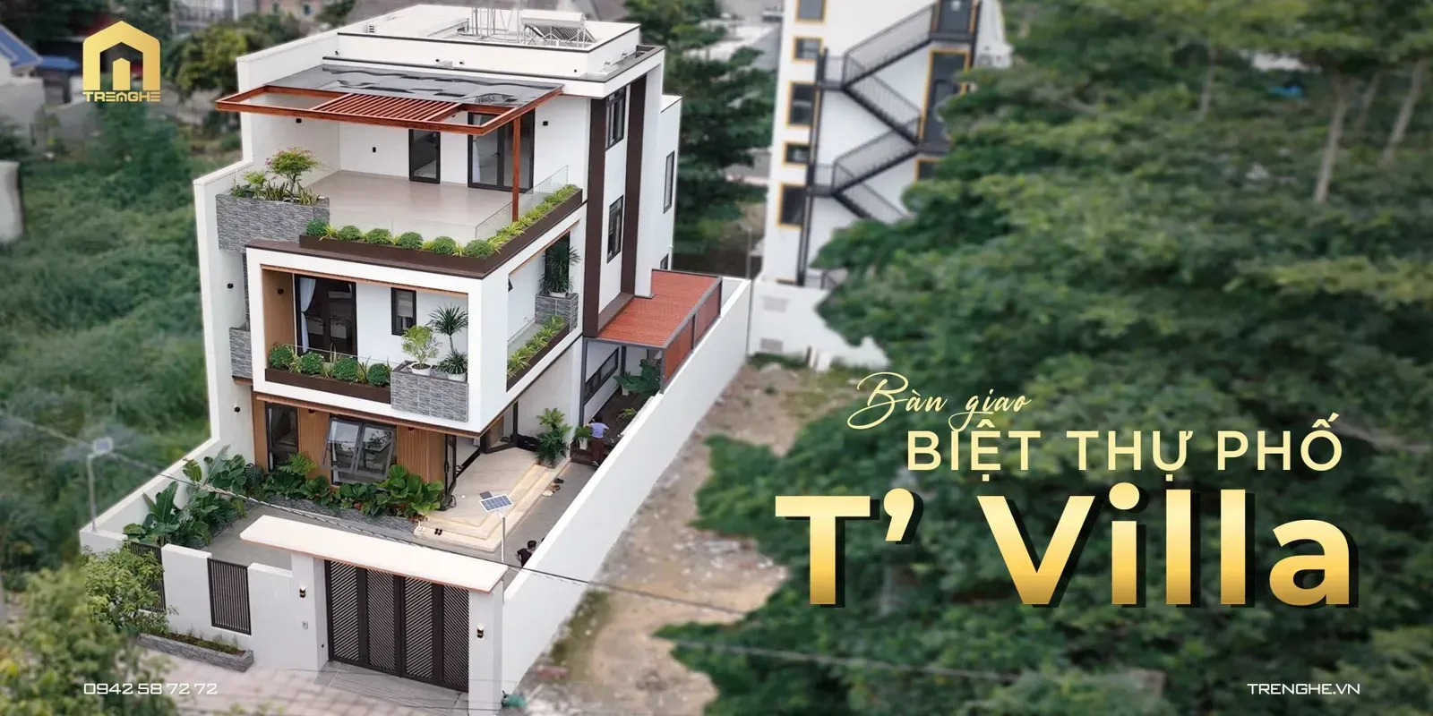 T’ Villa – Khám phá không gian biệt thự phố đậm sức sống hiện đại